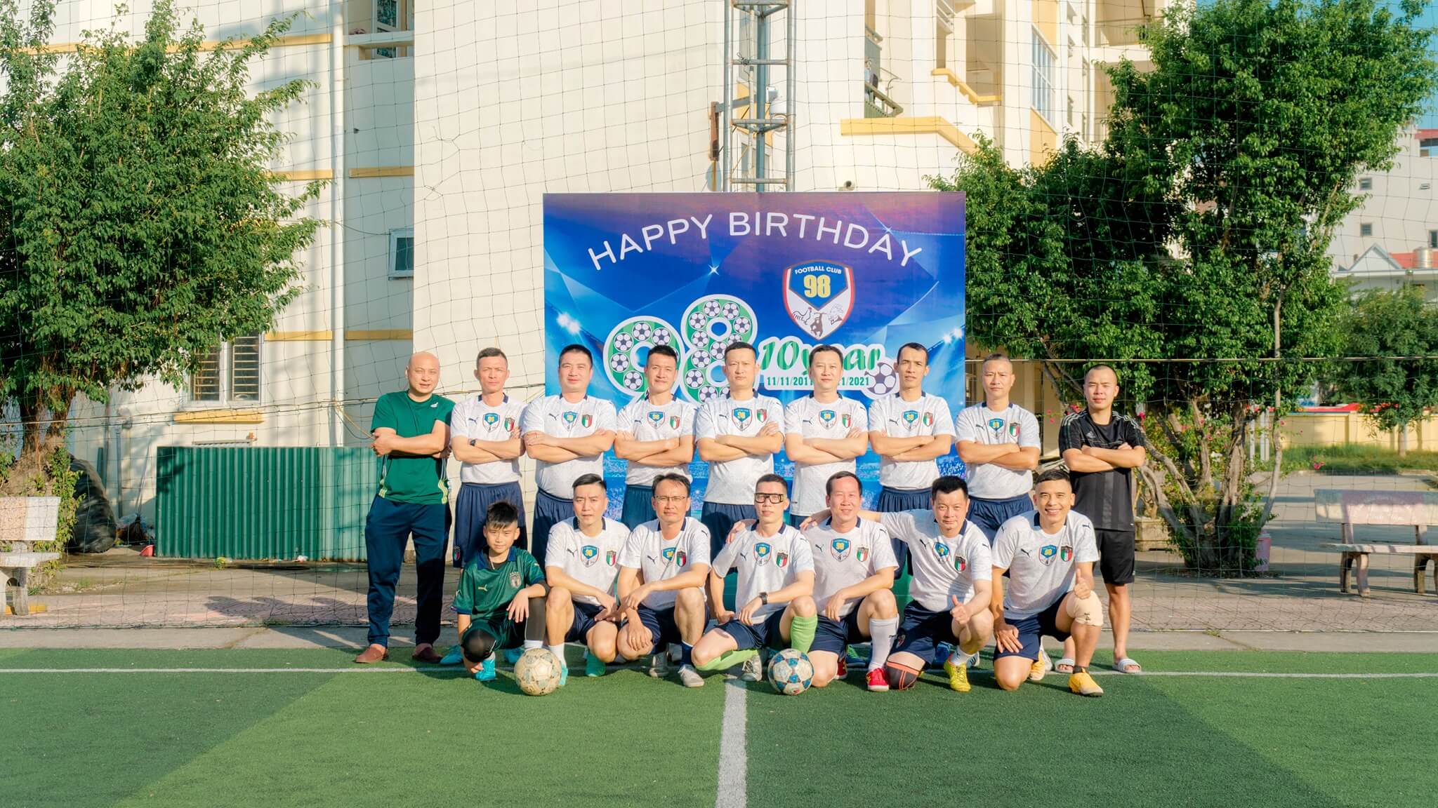 GIẢI BÓNG ĐÁ FC98 KỈ NIỆM 10 NĂM THÀNH LẬP